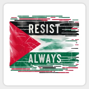 Resist Always Sticker